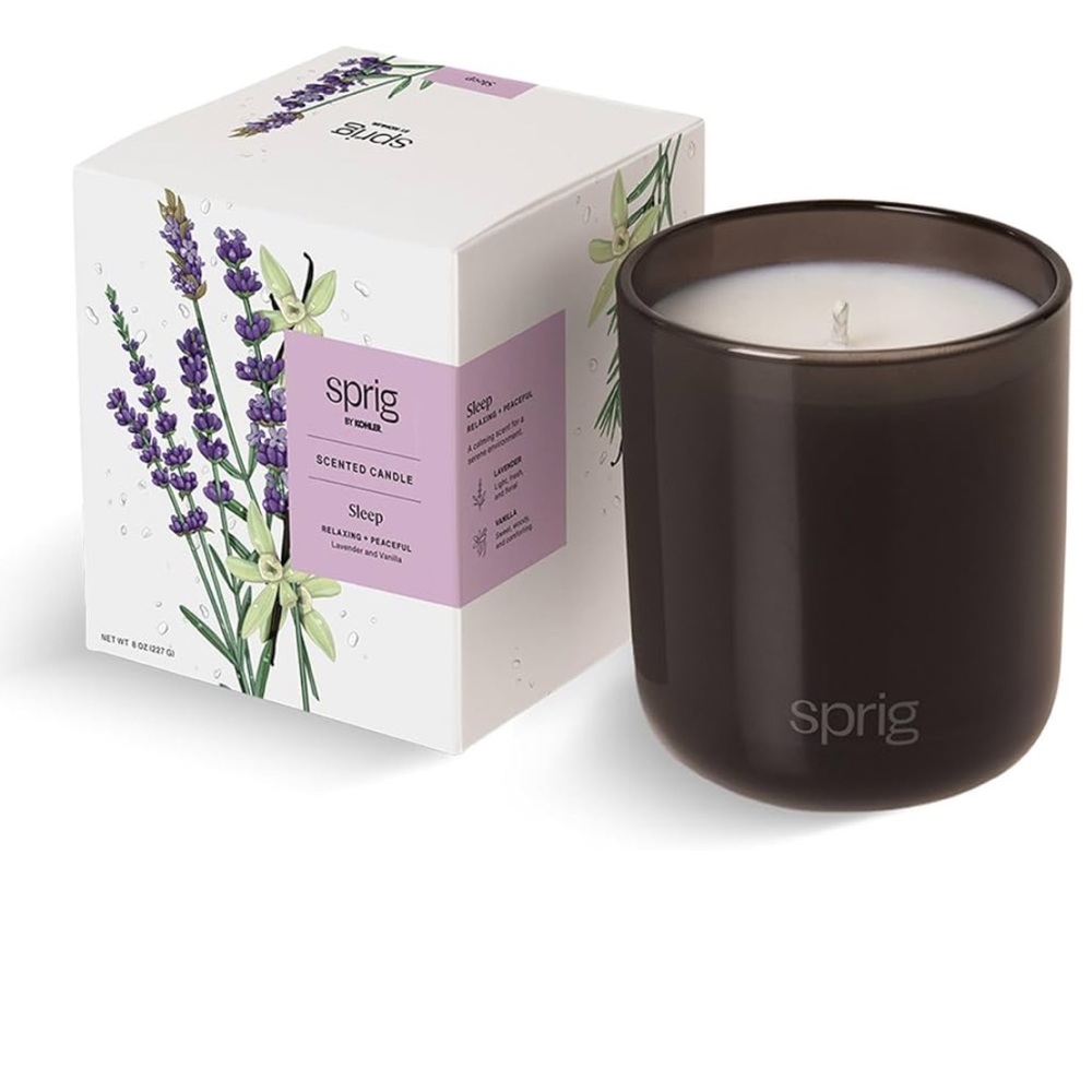 🆕 Sprig
Sleep Scented Candle (Lavender + Vanilla)